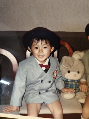 小森さだゆき 幼少期